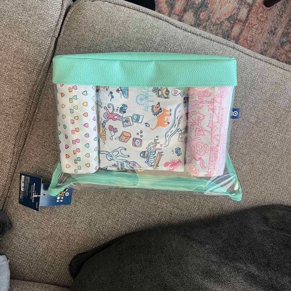 Roller Rabbit Target Pouch Set - Picture 2 of 5